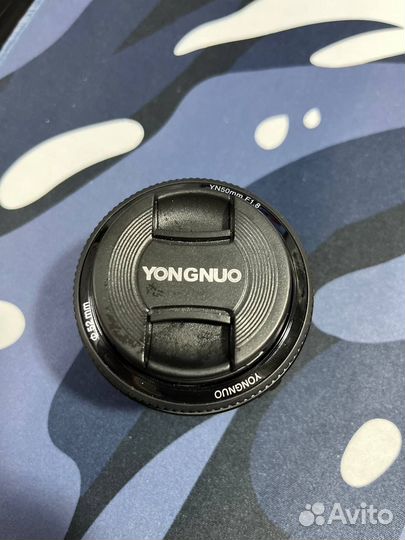 Обектив yongnuo 50mm 0.45/1.5ft