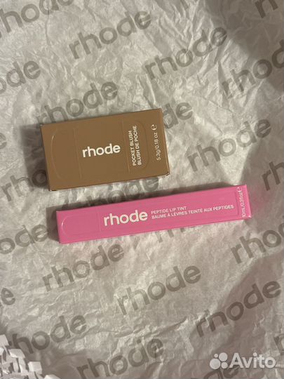 Rhode набор duo румяна и тинт/блеск лимитированный