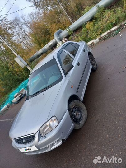 Hyundai Accent 1.5 МТ, 2006, 130 000 км