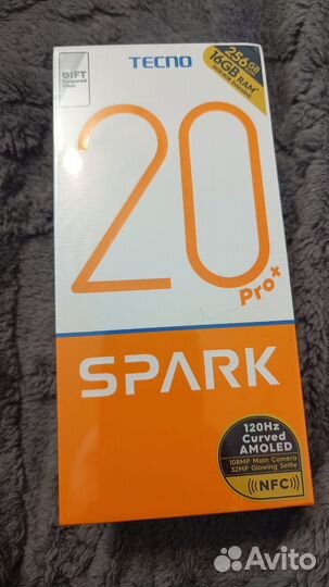 TECNO Spark 20 Pro+, 8/256 ГБ