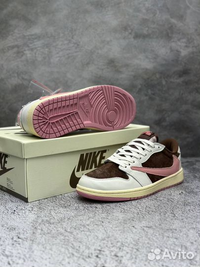 Кроссовки Nike Air Jordan 1 Travis Scott (40-45)