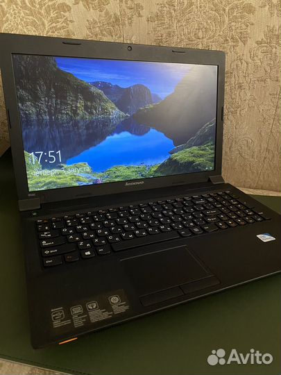 Ноутбук lenovo b590