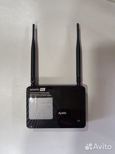 Wi-Fi роутер adsl2+ Zyxel Keenetic DSL USB 2.0