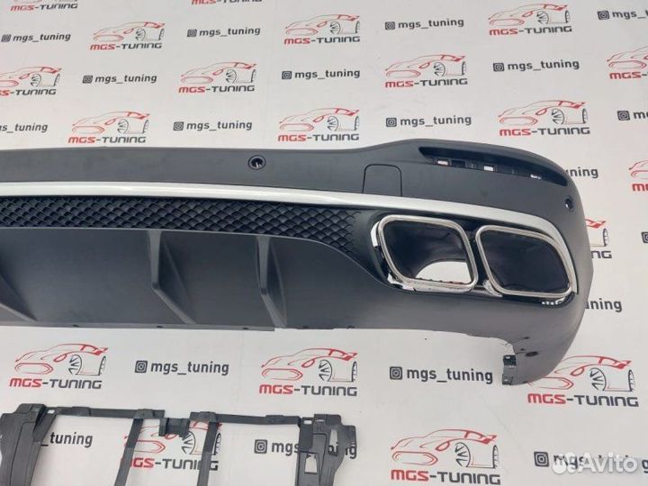 Диффузор с хром насадками 63 Chrome на GLS X167