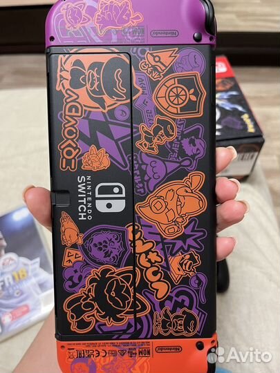 Nintendo switch oled pokemon