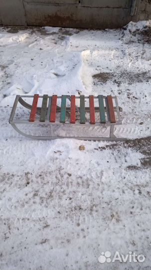 Детские советские санки