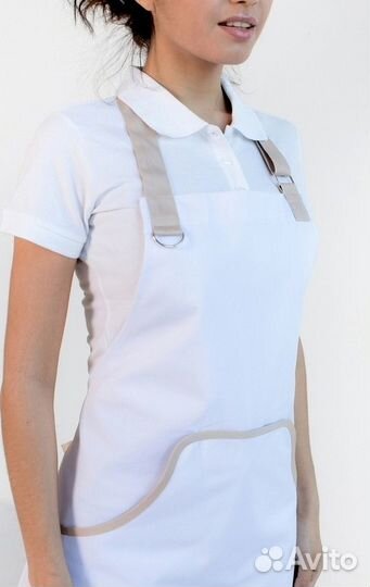 Чёрный китель поварской женский оптом