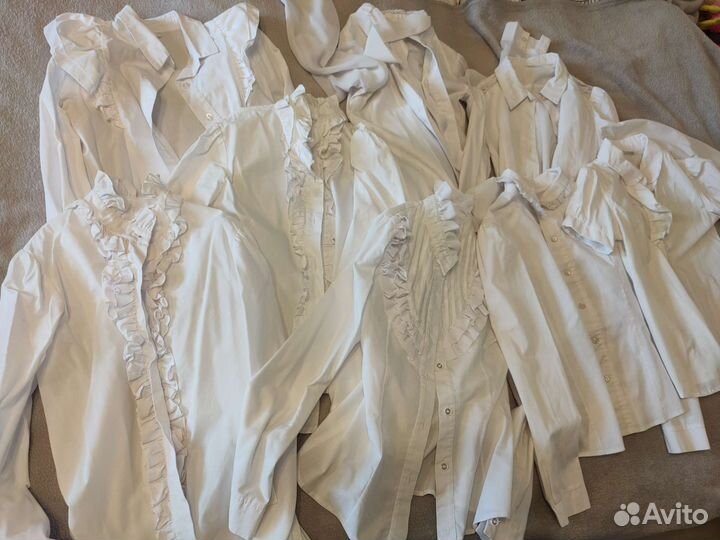 Школьные рубашки для девочек