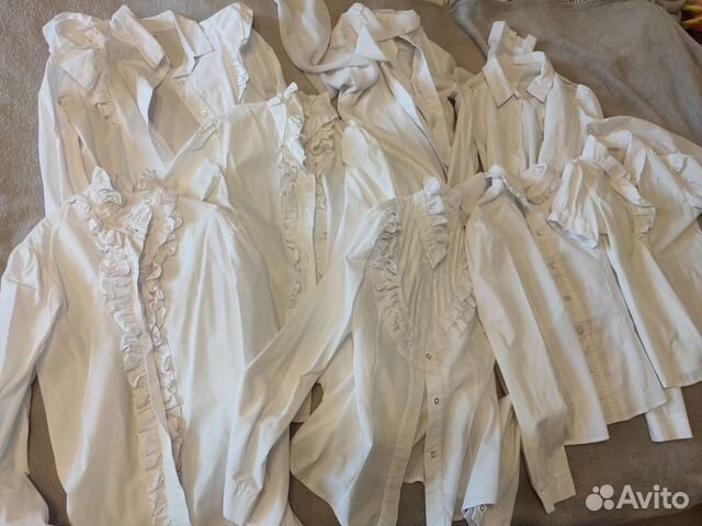 Школьные рубашки для девочек