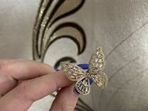 Кольцо бабочка аксессуар