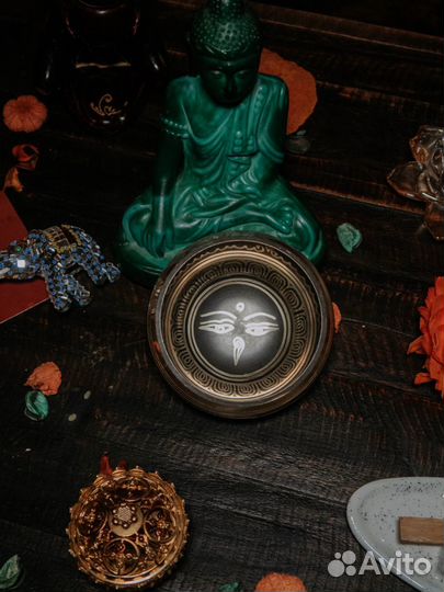 Поющая тибетская чаша + Браслет В подарок