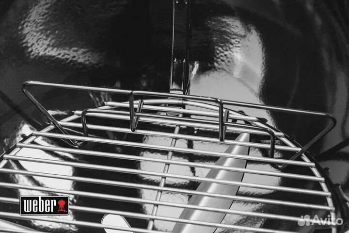 Угольный гриль weber classic kettle 57 см черный