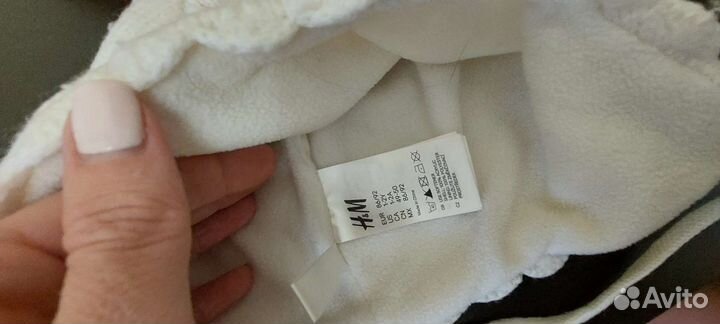 Шапка детская зимняя HM на 1-2 года