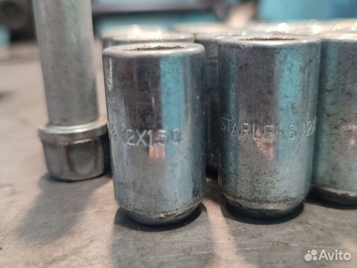 Колесные гайки 12 х 1.5 х 36 мм