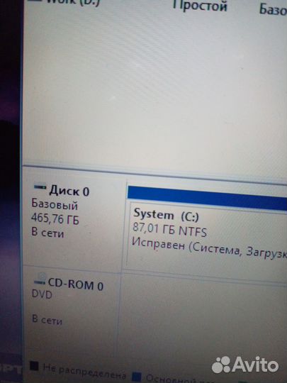 Ноутбук Hp pavilion dv2000 ж.диск 500