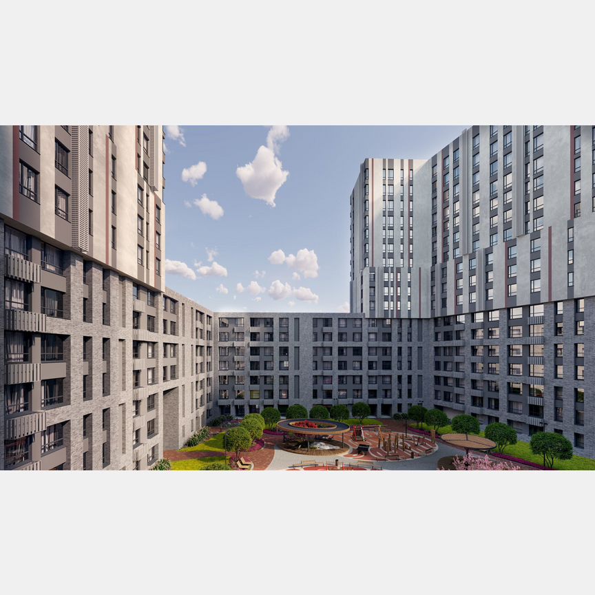 2-к. квартира, 69 м², 10/17 эт.