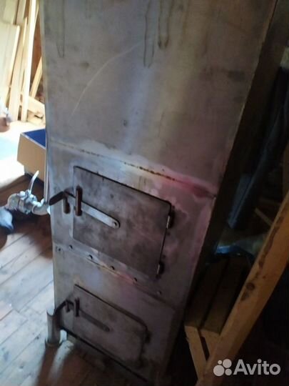 Печка из нержавеющей стали