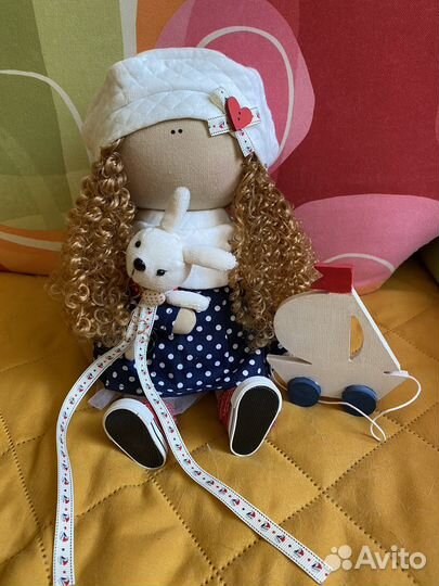 Интерьерная кукла ручной работы