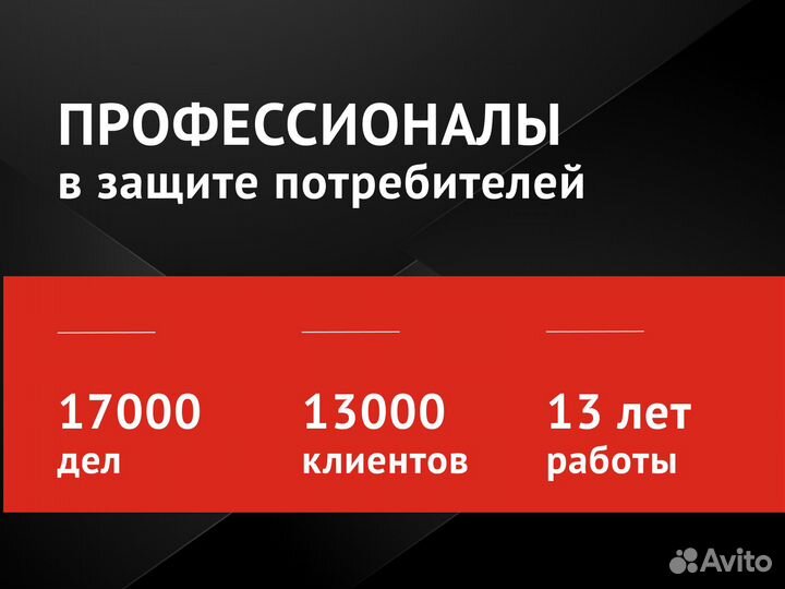 Защита прав потребителей. Юрист. Краснодар