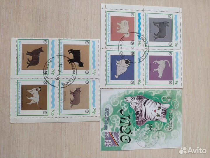 Почтовые марки флора и фауна