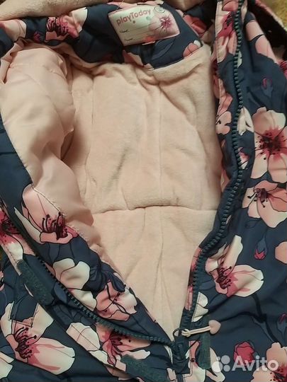 Зимний комбинезон для девочки 98