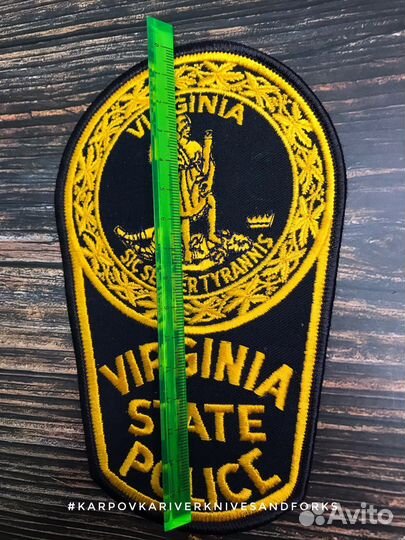 Нашивка Virginia State Police, США