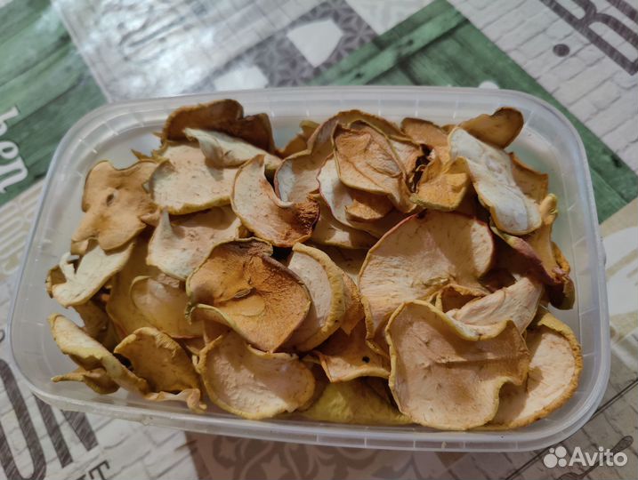 Яблоки сушеные