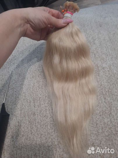 Волосы блонд 38- 40см