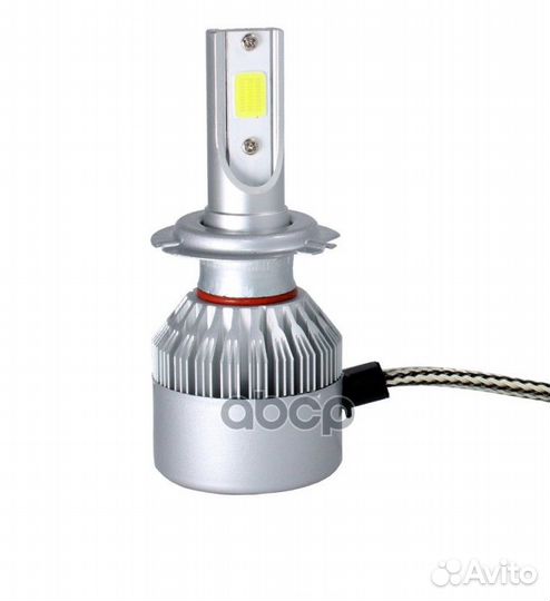 Лампа светодиодная H7 12V/24V 30W 6200К 