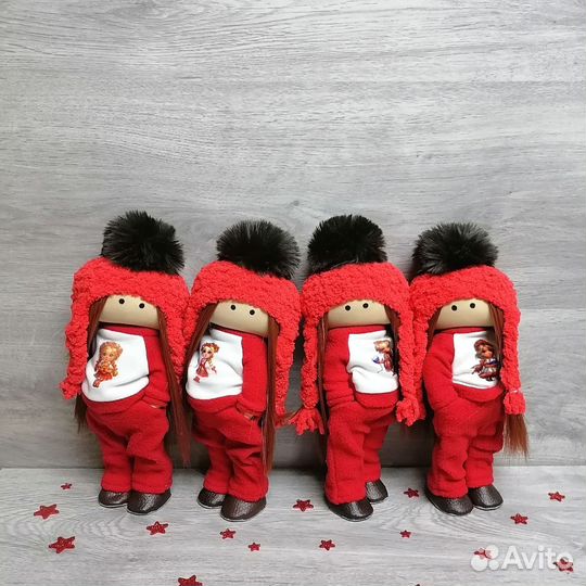 Кукла текстильная тильда