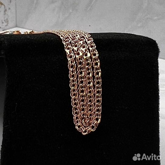 Золотая цепь бисмарк 585 золото