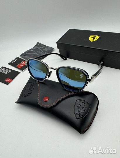 Очки ray ban ferrari стекло