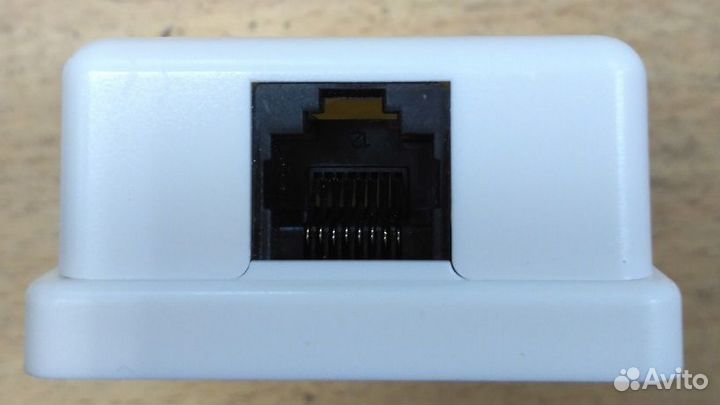 Розетка компьютерная RJ-45 однопортовая