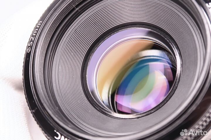 Объектив Canon EF 50mm f 1 8 ii (sn7638)