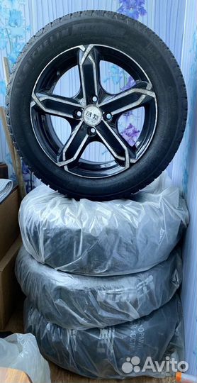 Зимние шины Michelin r 15 на дисках