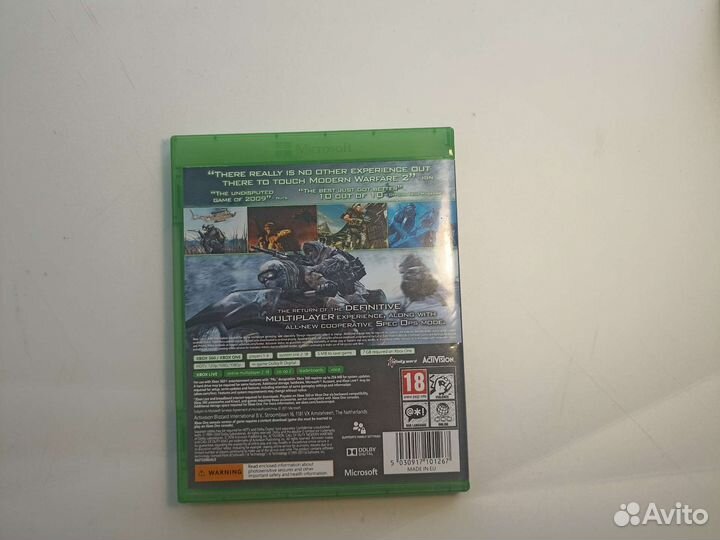 Диски для xbox Call of Duty MW2