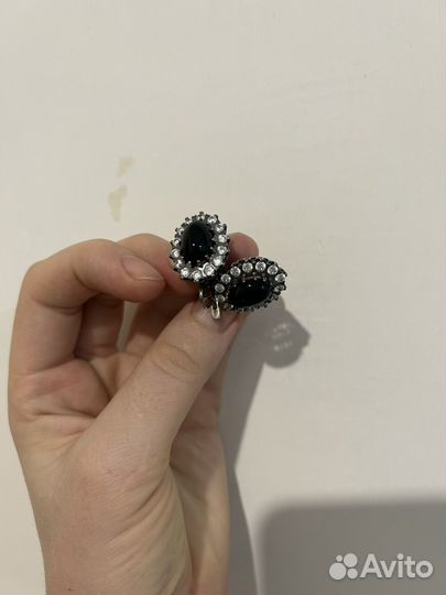 Сребряные серьги