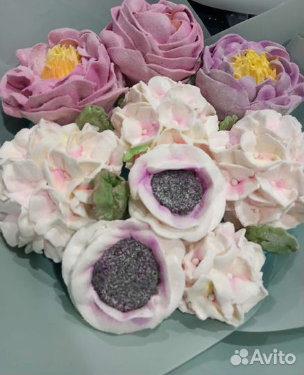 Букет из зефира