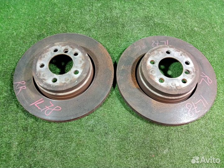 Диск тормозной (комплект) задний Bmw 740I E65