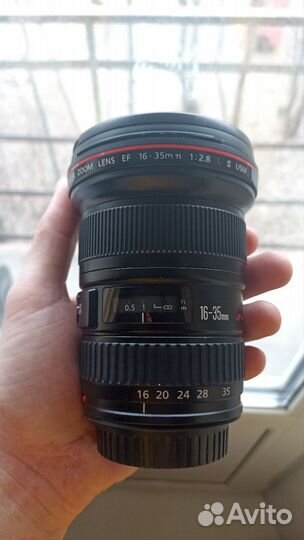 Объектив Canon EF 16-35mm f2.8l II usm