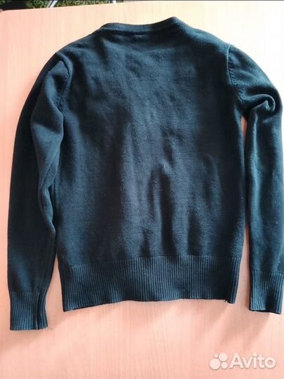 Кофта черная на девочку школьная