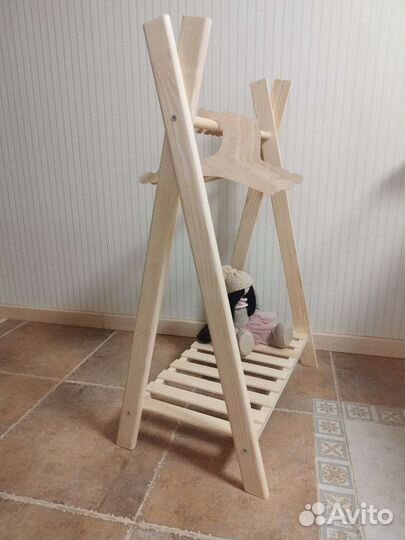 Вешалки плечики деревянные