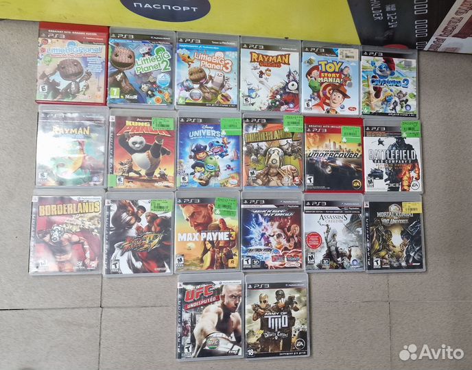 Игры ps3 20 штук
