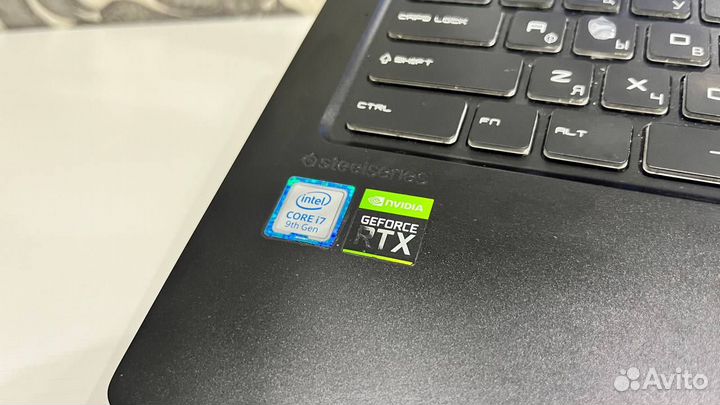 Игровой ноутбук MSI i7-9750H + RTX 2060 + 16Гб