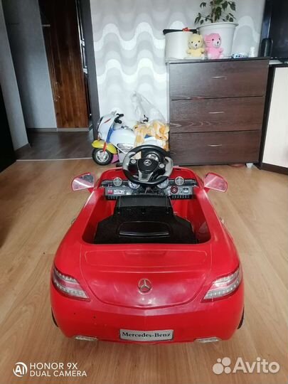 Детский электромобиль mercedes бу