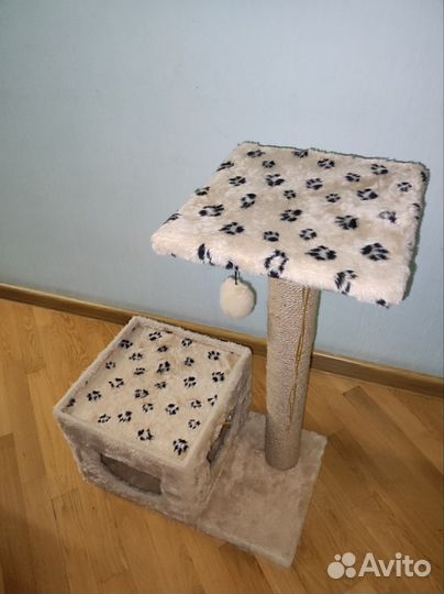 Когтеточка домик для кошки