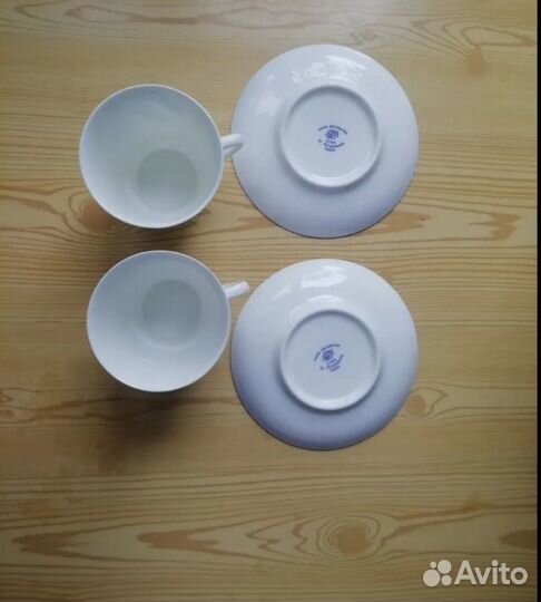 Кофейная пара лфз костяной фарфор