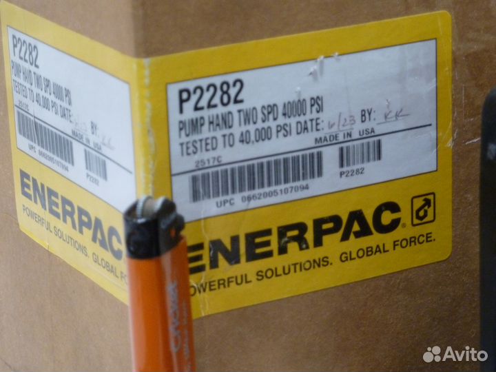 Enerpac P2282 США насос сверхвысокого давления