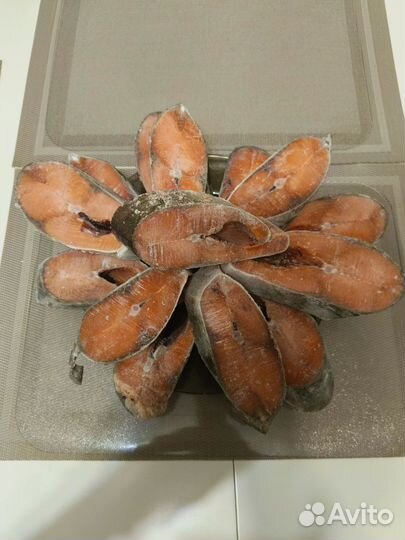 Чавыча красная рыба свежемороженная