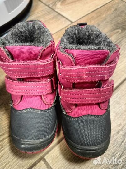 Ботинки демисезонные для девочки 22 размер